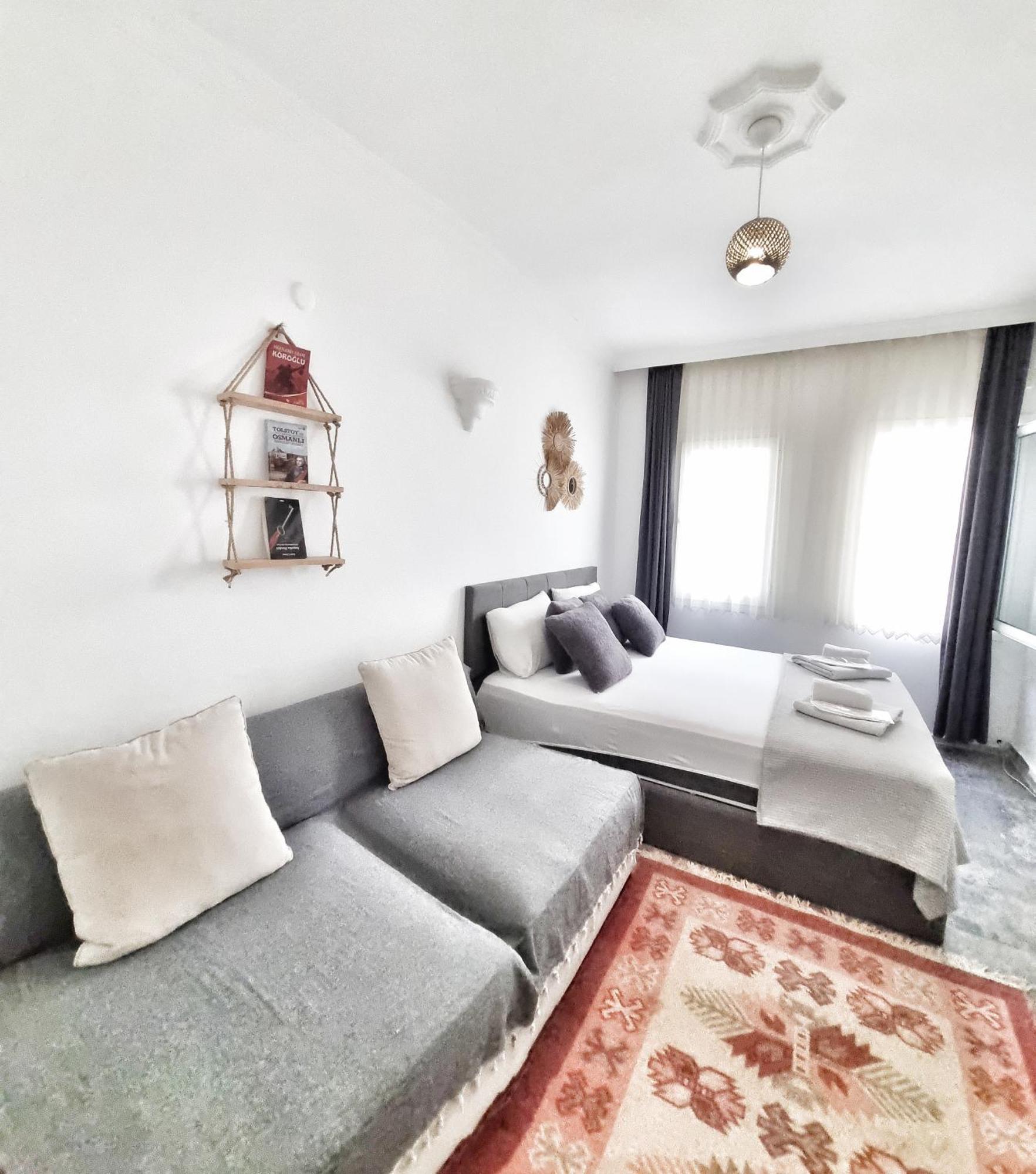 Merkez Kumsal Pansiyon Бодрум Номер фото